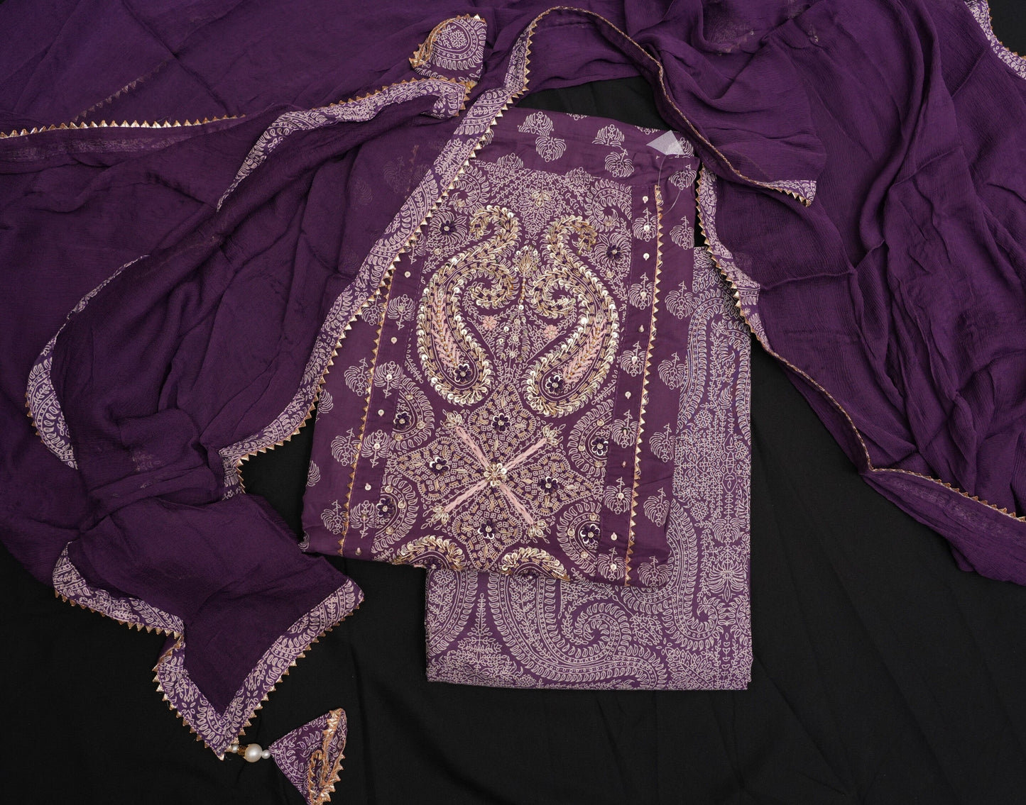 ELEGANT PLUM UNSTITCHED SUIT