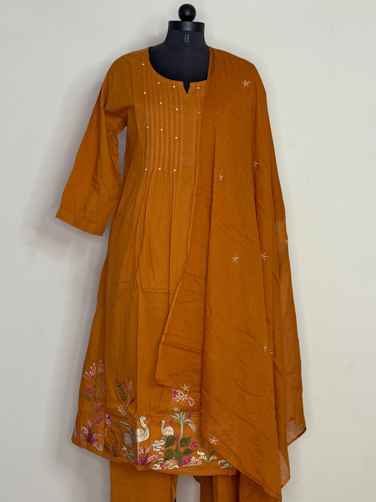 Amber Garden Embroidered Kurta Set