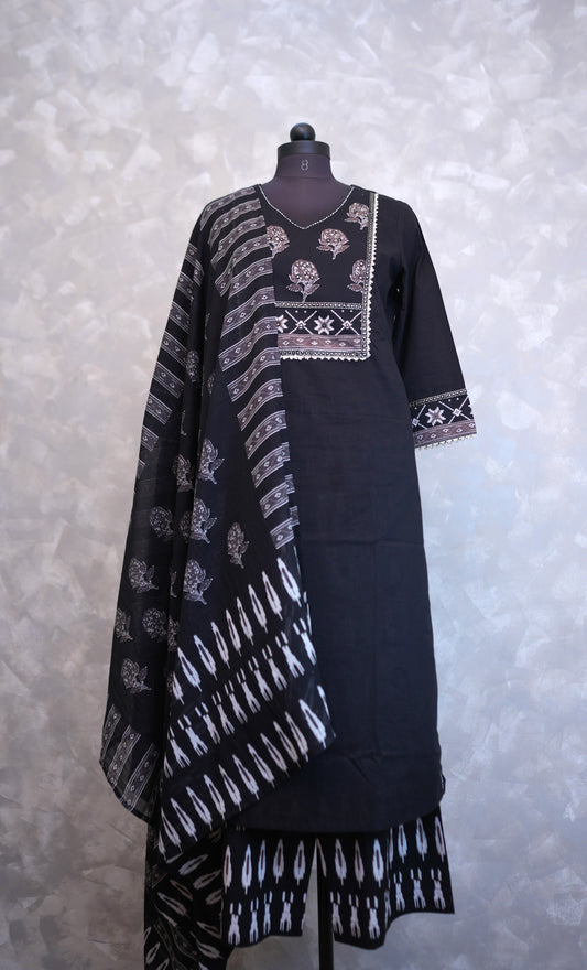 JET BLACK SUIT SET 3