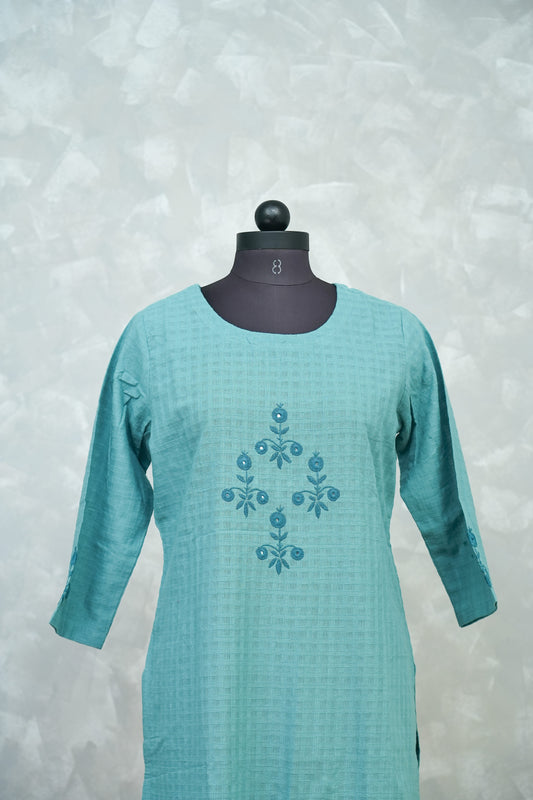 DELICATE FLORAL KURTI