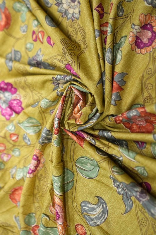 DUSKY FLORAL PRINT FABRIC