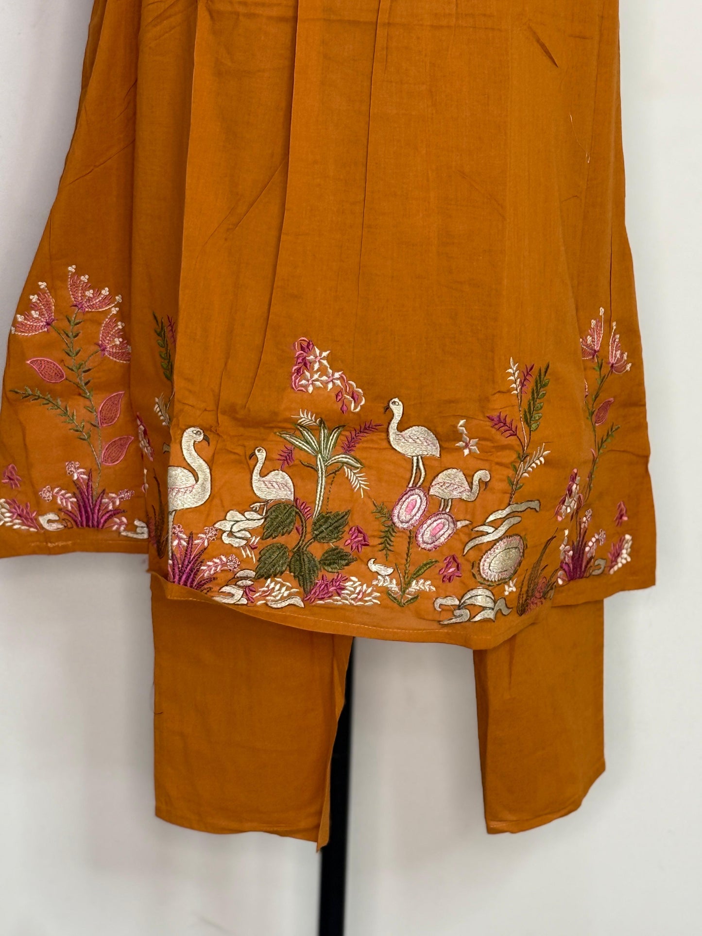 Amber Garden Embroidered Kurta Set