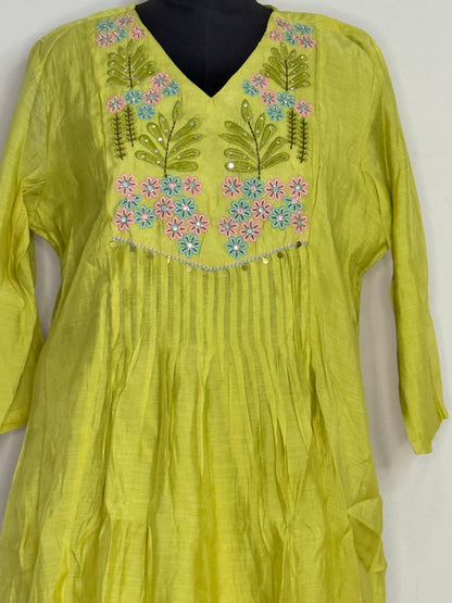 Haritika Bloom Embroidered Kurta Set