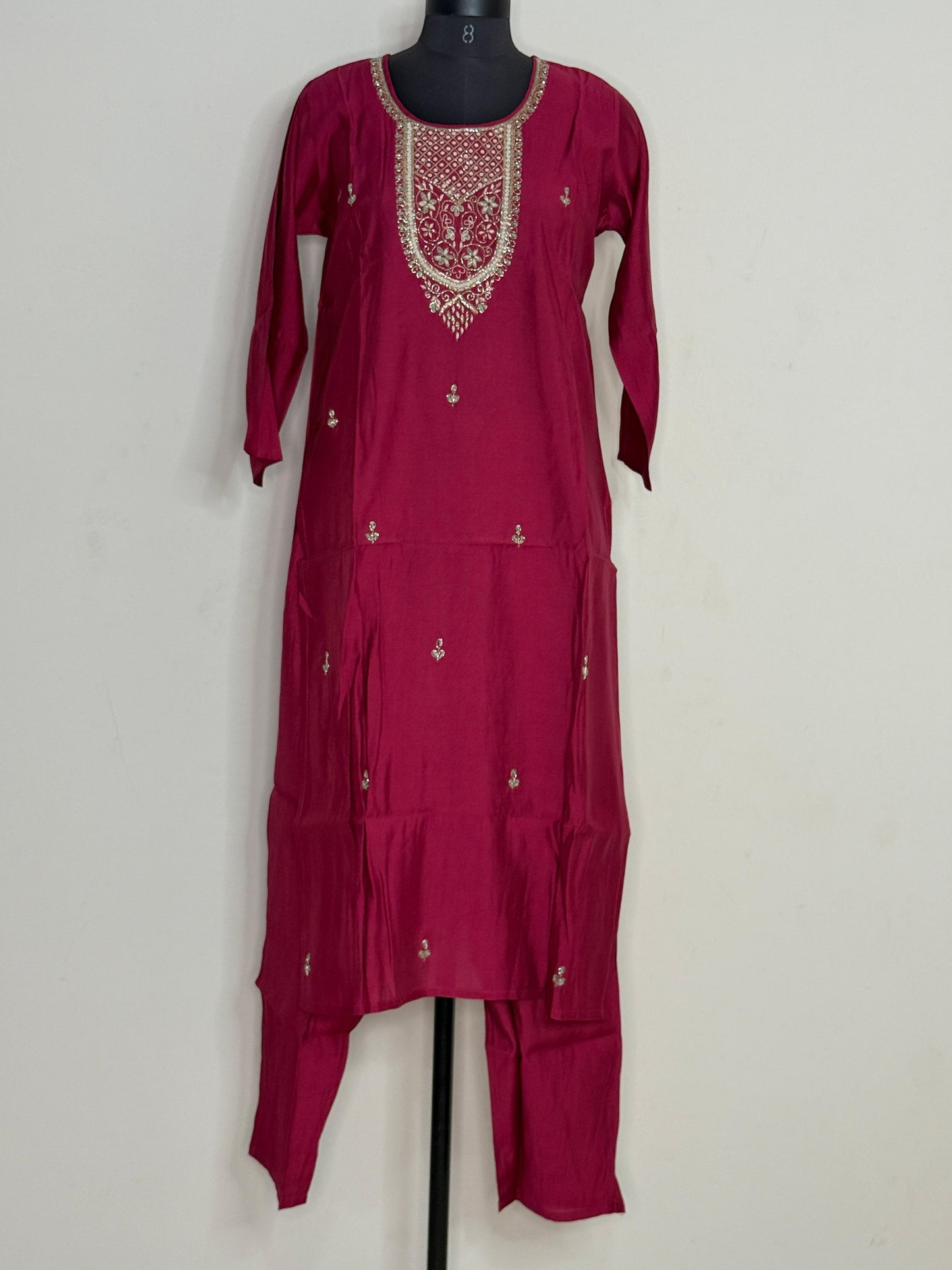 Ruby Aangan Embroidered Kurta Set