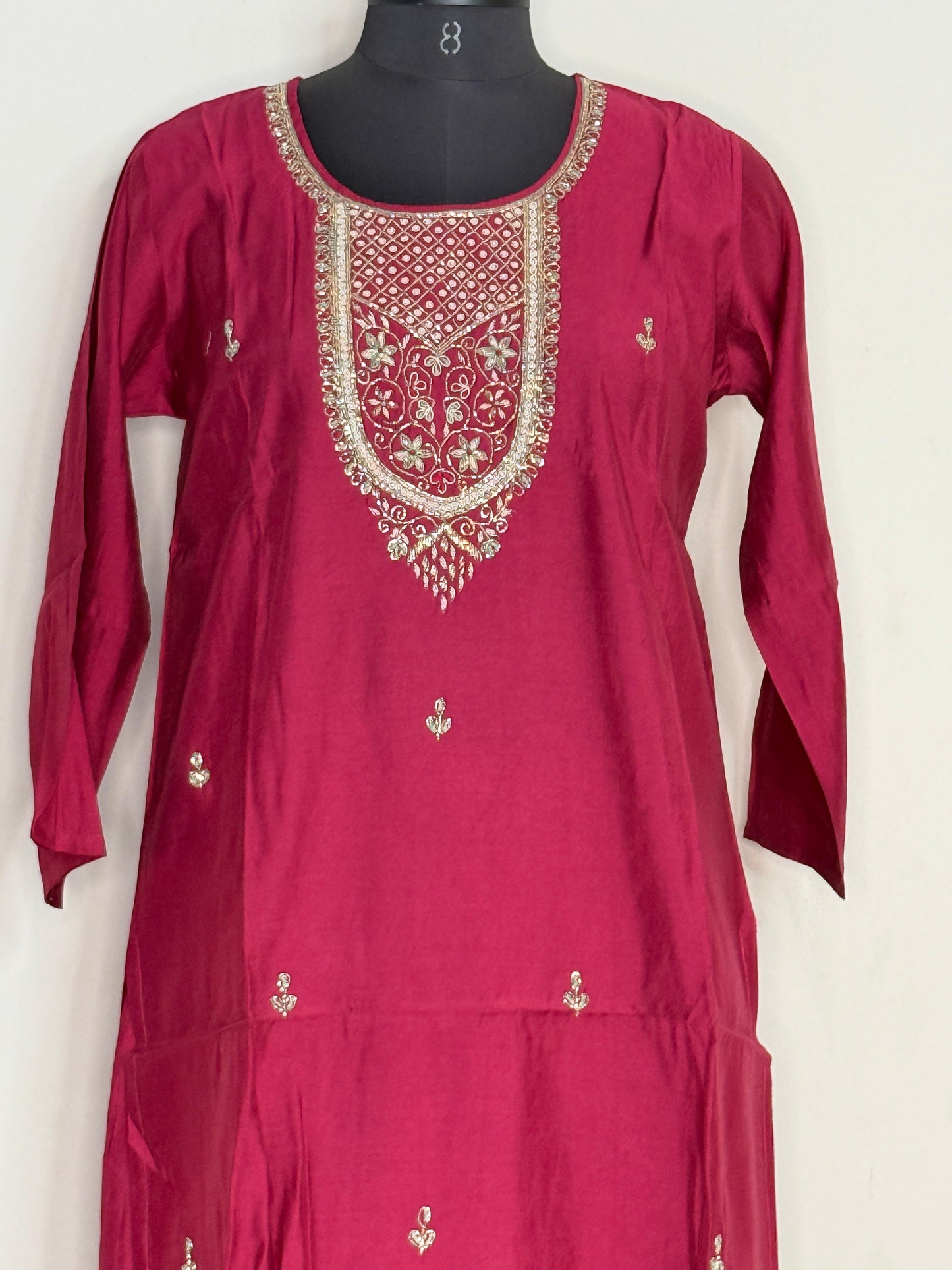 Ruby Aangan Embroidered Kurta Set